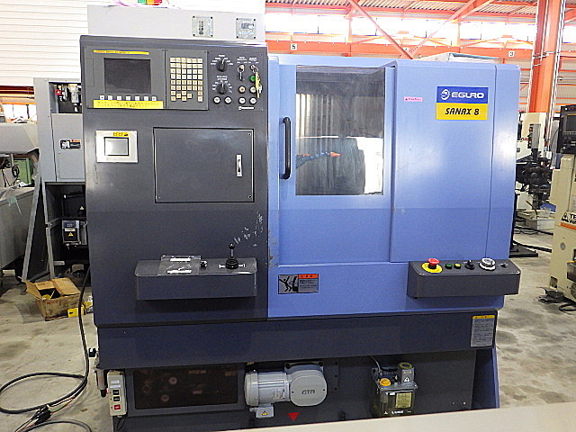 H017994 櫛刃型NC旋盤 江黒 SANAX-8 | 株式会社 小林機械