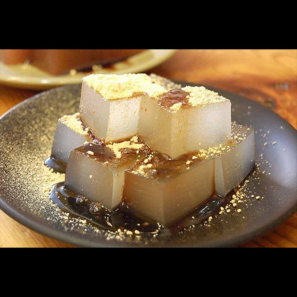 西条うちぬき名水 本くず餅 – おおさかや蔵はち