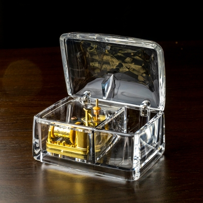 MUSICBOX】アクリルBOXオルゴール クラシック・ポピュラー