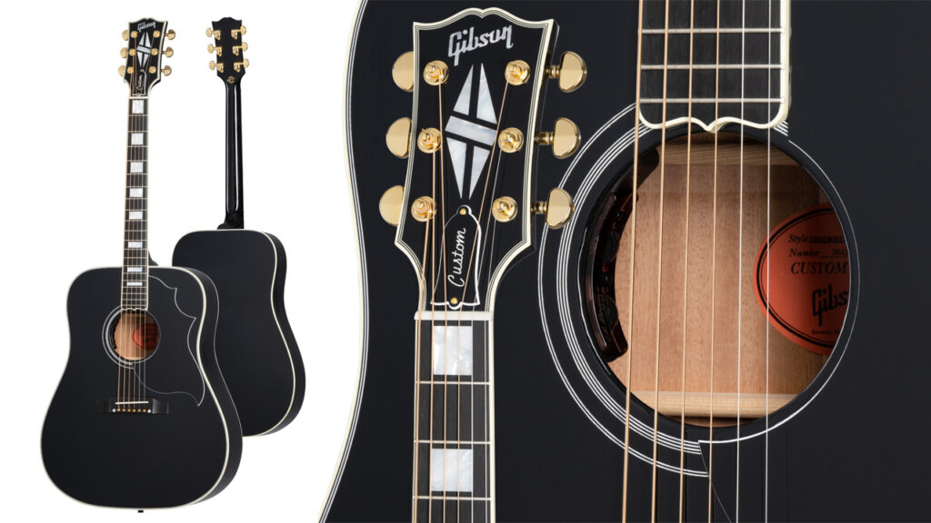 ギブソン・カスタムショップから、レスポール・カスタムのデザインに