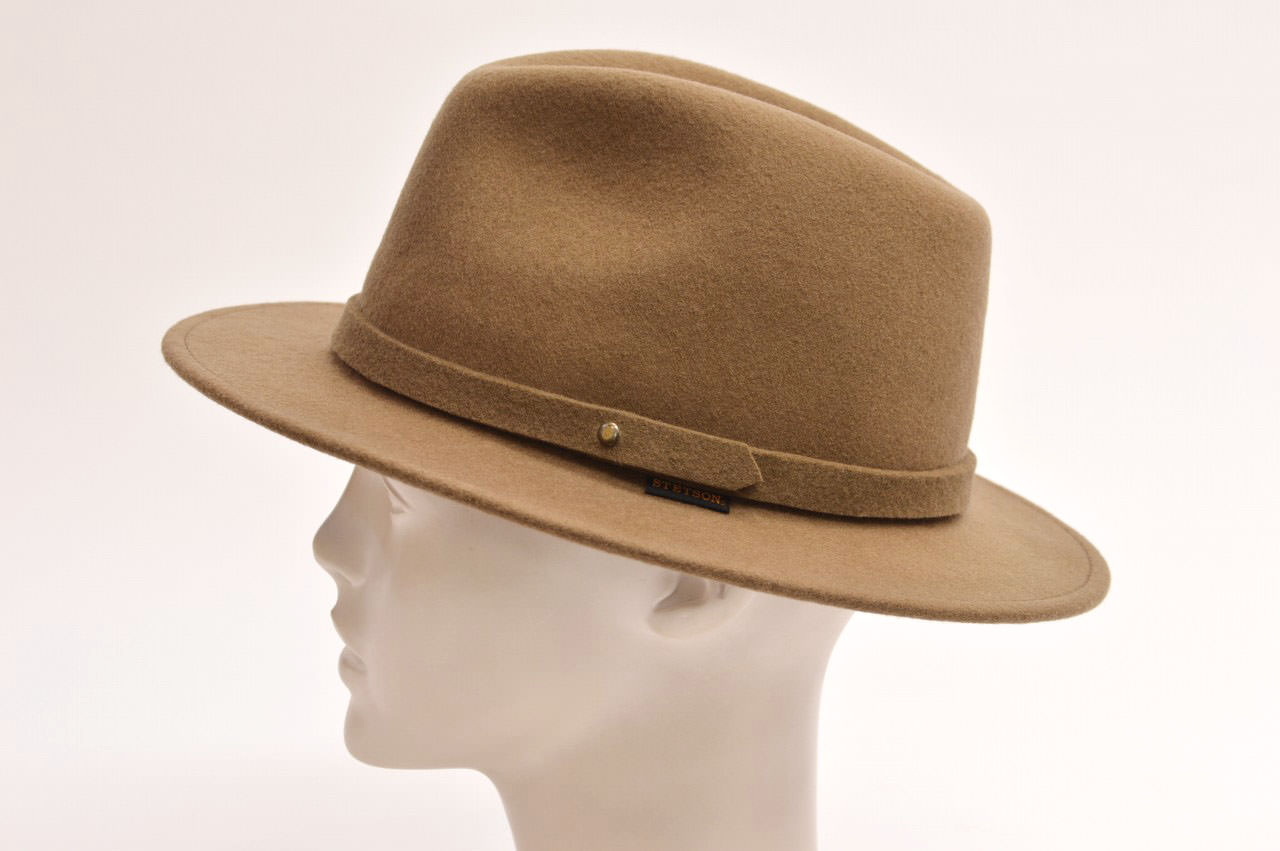 STETSON ウールフェルトハット ポケッタブル 撥水加工（WaterRepellent