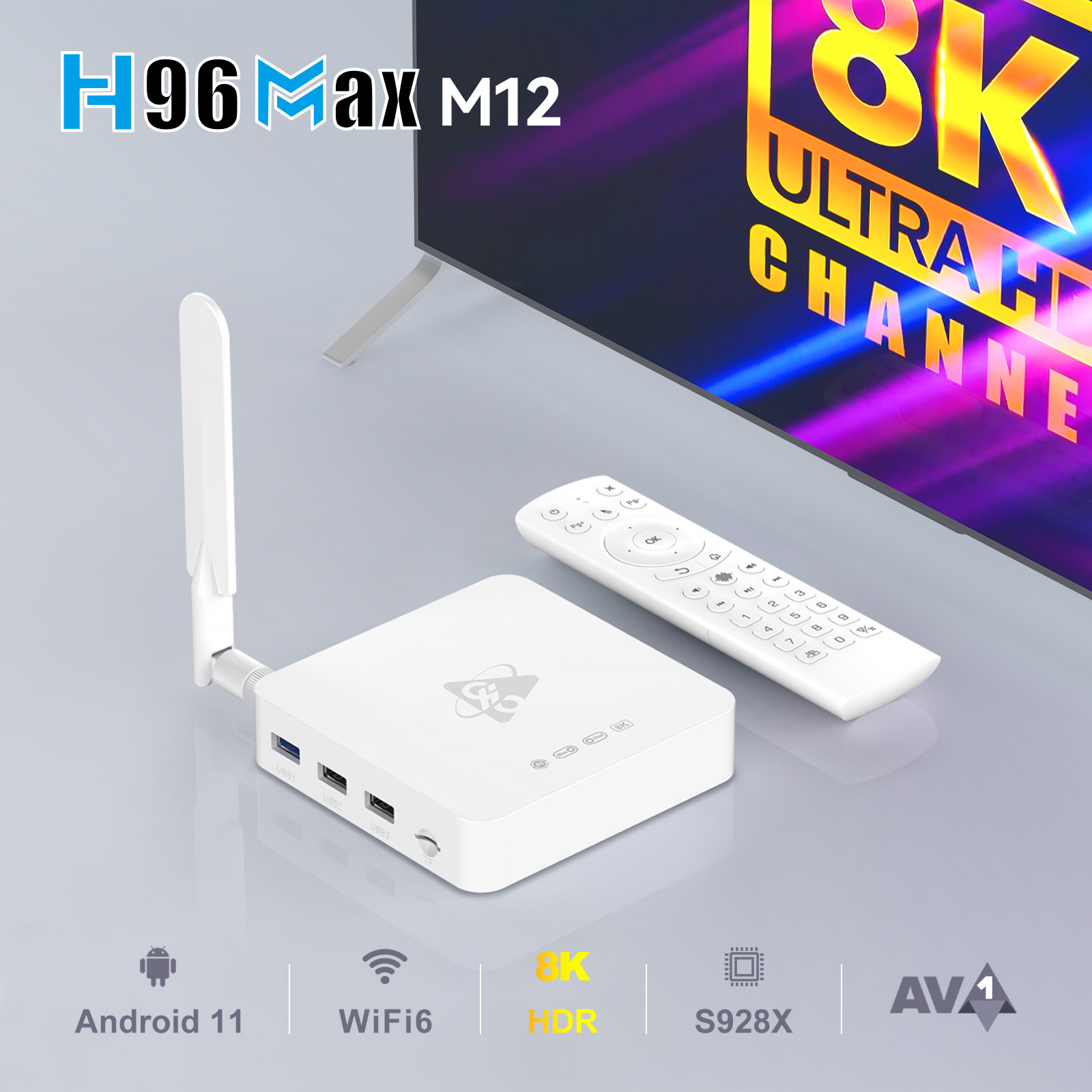 H96 Max Amlogic S928x Android 11 TV Box