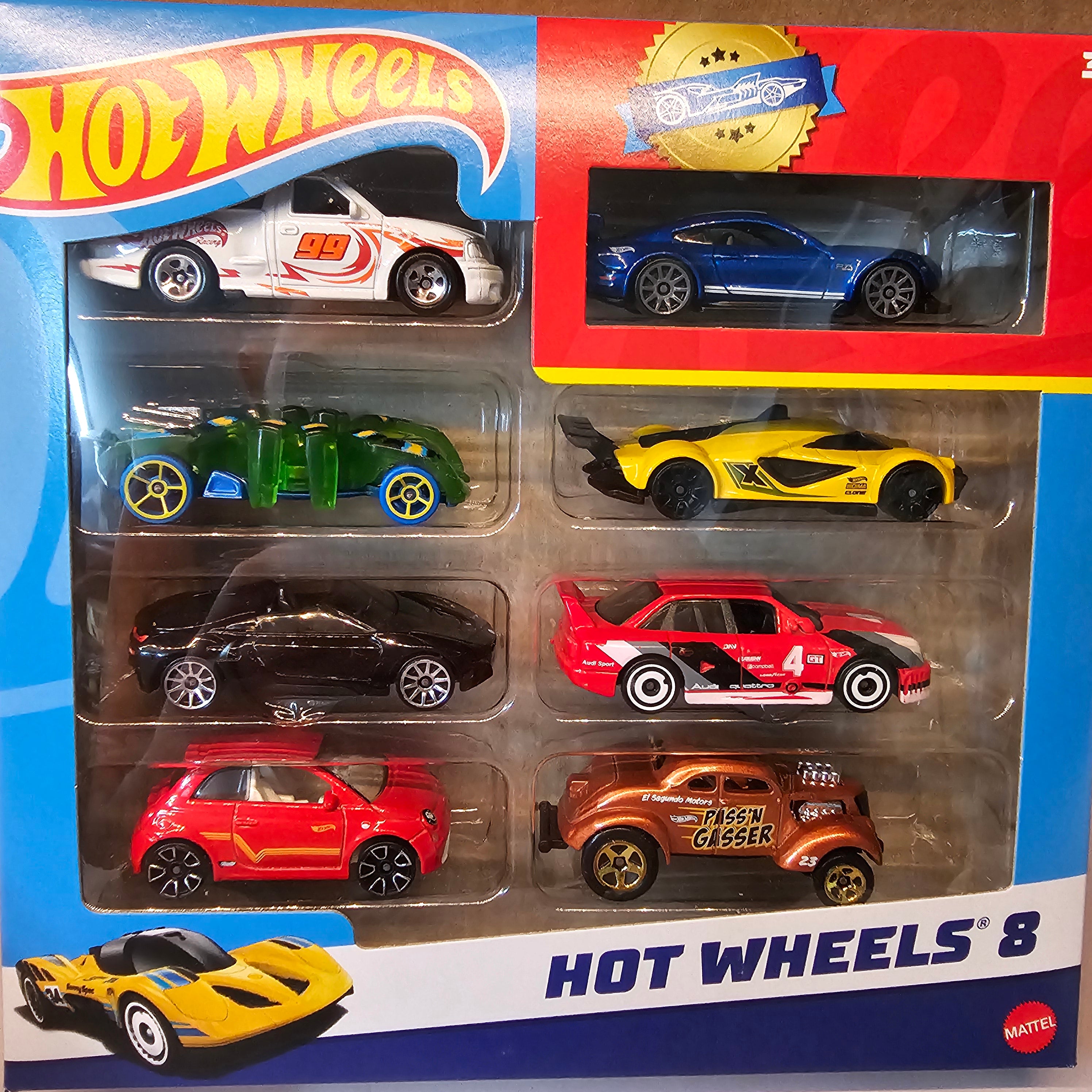 Hot Wheels Basic Car Mix 1 8-Pack – Hot Match Collectables