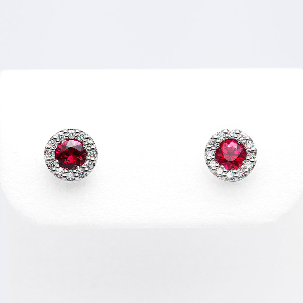 ルビー ピアス ｜ EP03599 – 大阪心斎橋 宝寿堂〈HOUJUDO〉