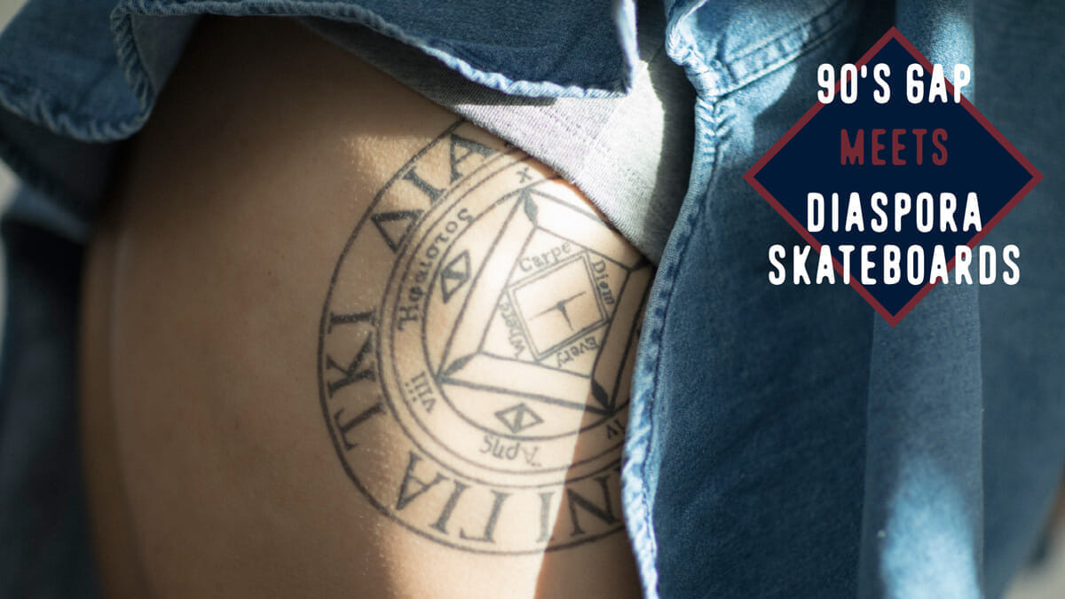 90's GAP meets Diaspora skateboards | feature | HOUYHNHNM（フイナム）