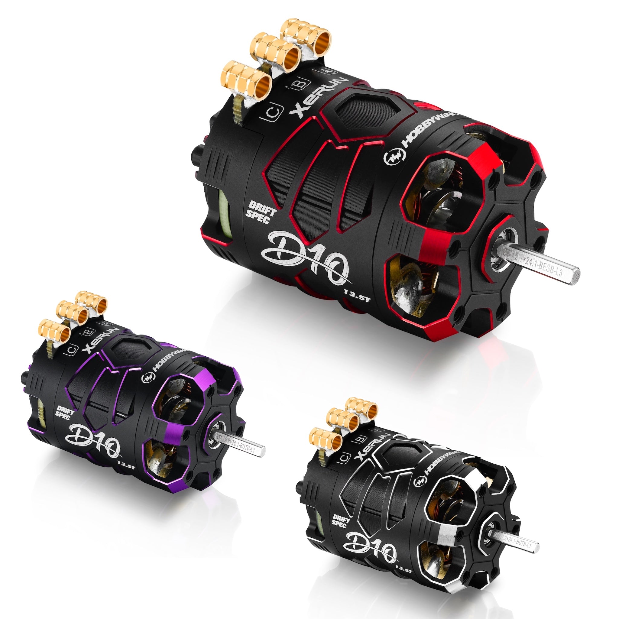 Xerun D10 Drift Motor - 13.5T (2900kv) - HOBBYWING North America