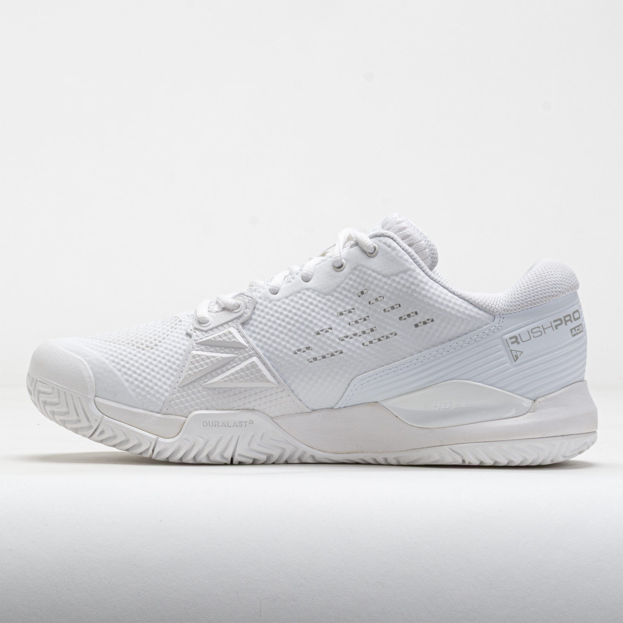 Wilson Rush Pro Ace Men's White/White/Black – Holabird Sports