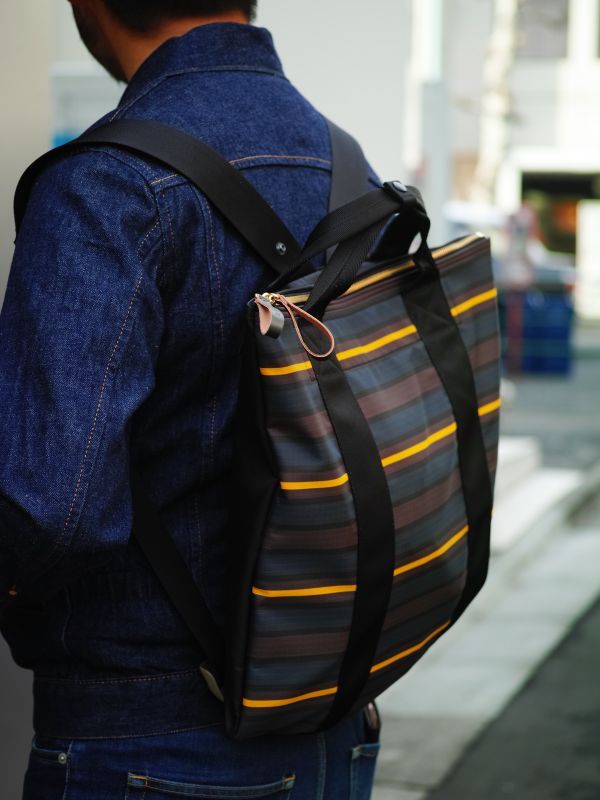 M A R N I PORTER 2WAY BAG NAVY - HOMEDICT