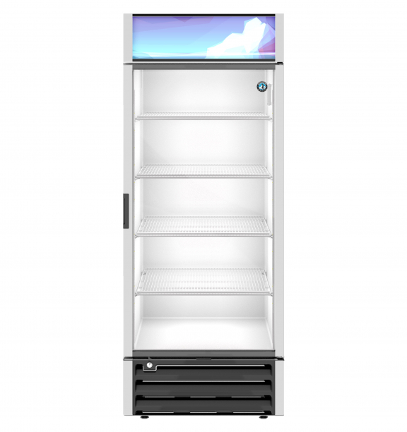 RM-65-HC, Refrigerator, Three Section Glass Door Merchandiser