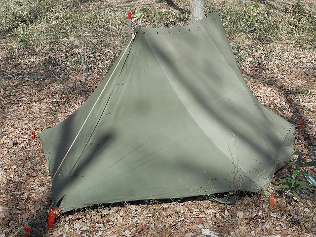 米軍テント シェルターハーフ フルセット （NEW OR LIKE