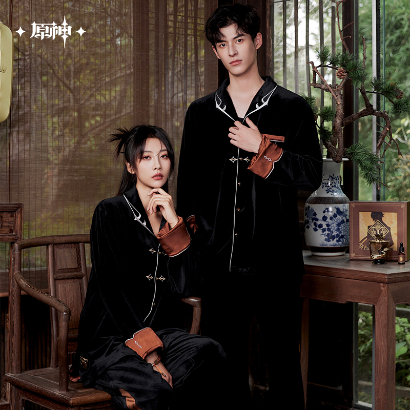 原神 鍾離イメージ ベロアパジャマ｜HAKUTEA