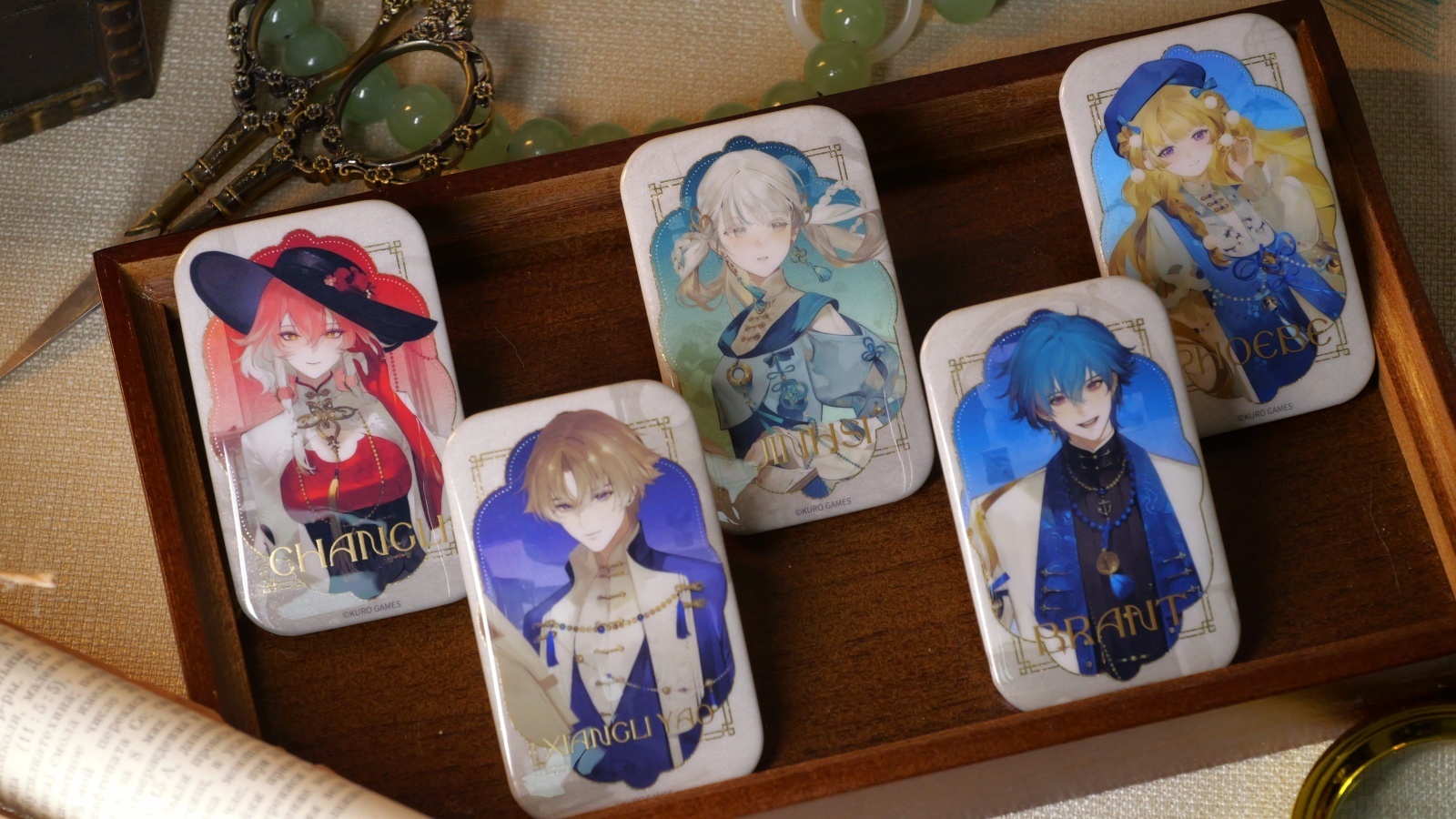 鳴潮 綺夢幻影 スクエア缶バッジ - HAKUTEA