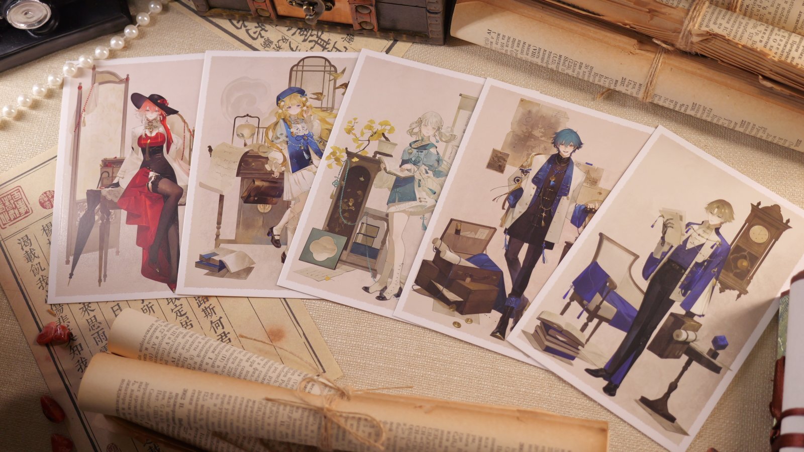 鳴潮 綺夢幻影 ポストカードセット - HAKUTEA