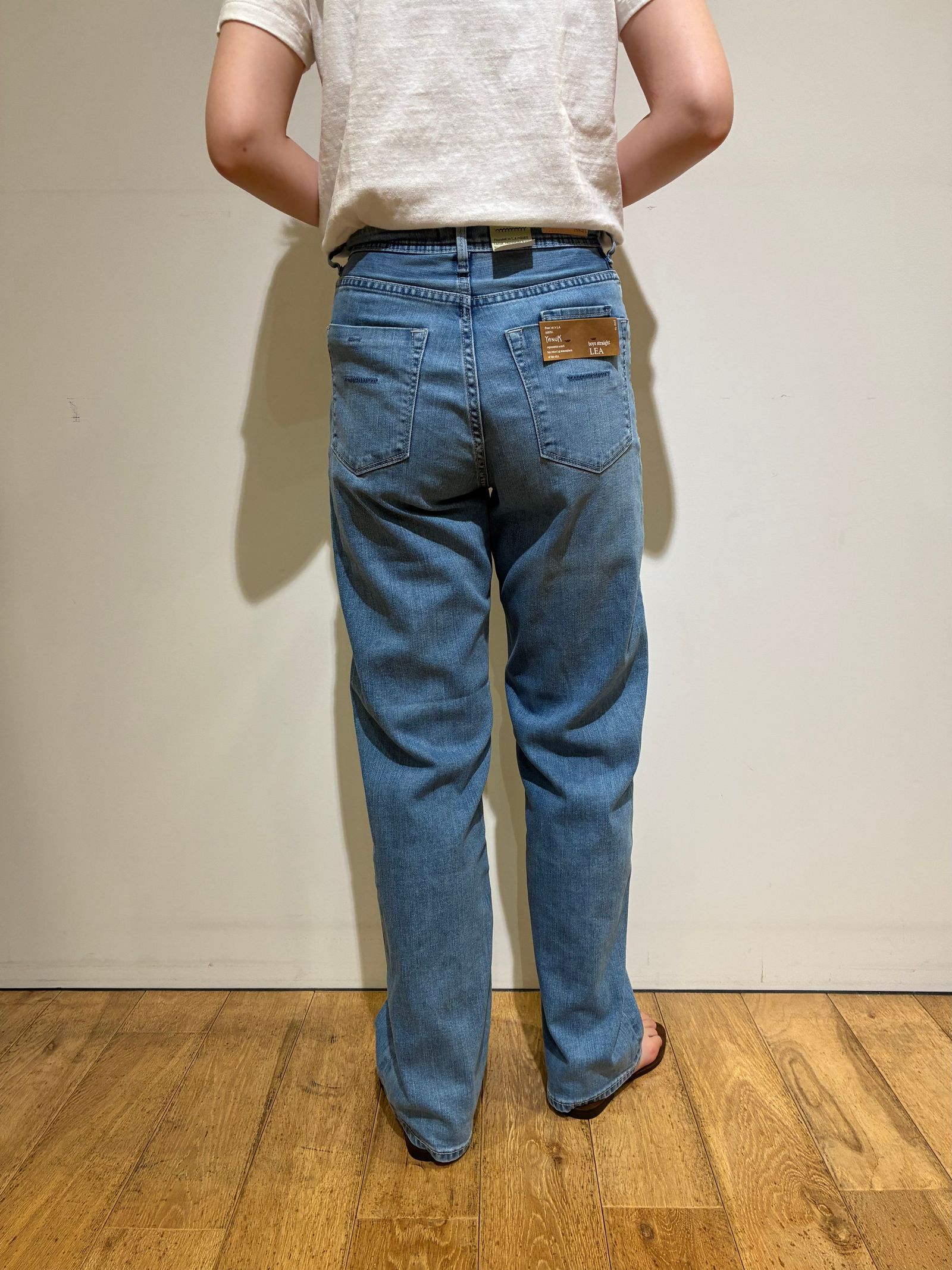 YANUK - LEA / Really Light / ボーイズストレートデニム / ライト