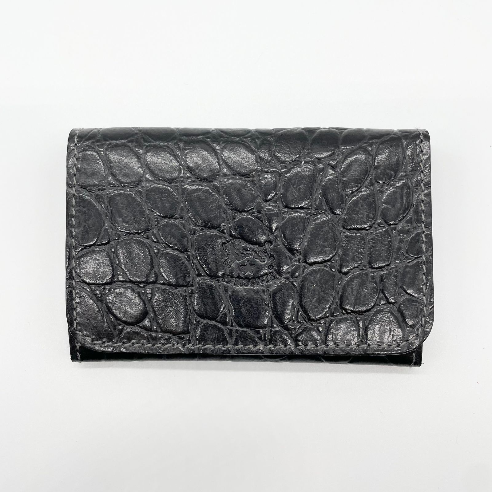 IL BISONTE - カードケース/名刺入れ/ダークグレー | HALLOW's web store