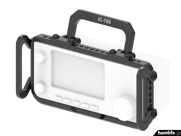 英国の無線ショップが動画で紹介＞HF～430MHz帯ポータブル機「IC-705