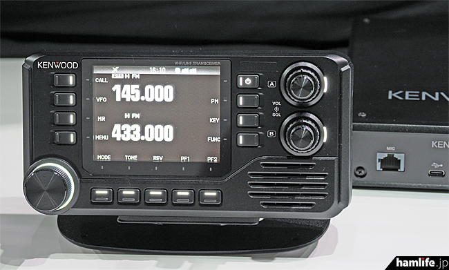 ついに国内向けモデルを公表！＞JVCケンウッド、新製品の144/430MHz帯