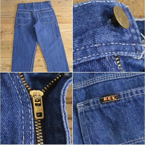 KEY キー デニム ペインターパンツ USA製 【W31】 - HARVEST