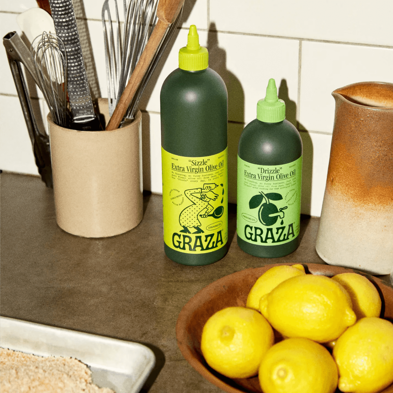 Graza Sizzle Extra Virgin Olive Oil - 그라자 쿠킹용 엑스트라 버진