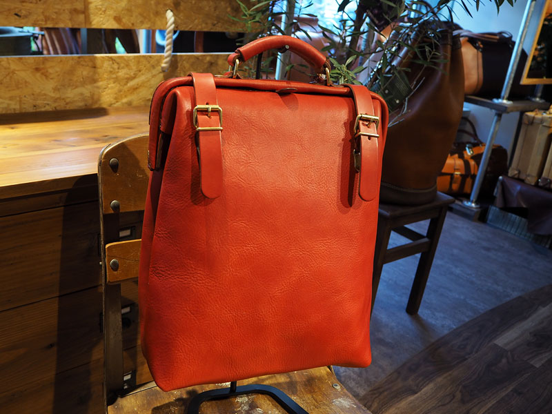 HERZ】ランドセル／革／ヘルツ／鞄／レッド／大人／ハードレザー 40