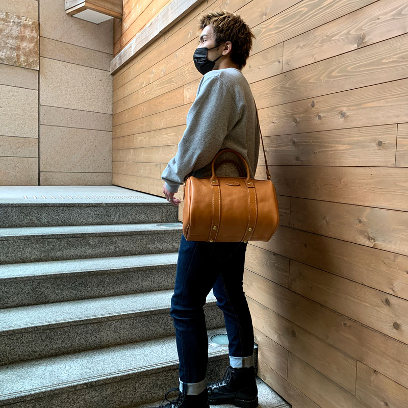 ボストンバッグ(V-23)の宿泊数別おすすめサイズ｜革鞄・革小物のHERZ