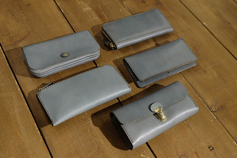 冬の限定革「アイビーグレイ」大阪店第1弾ラインナップ｜革鞄・革小物