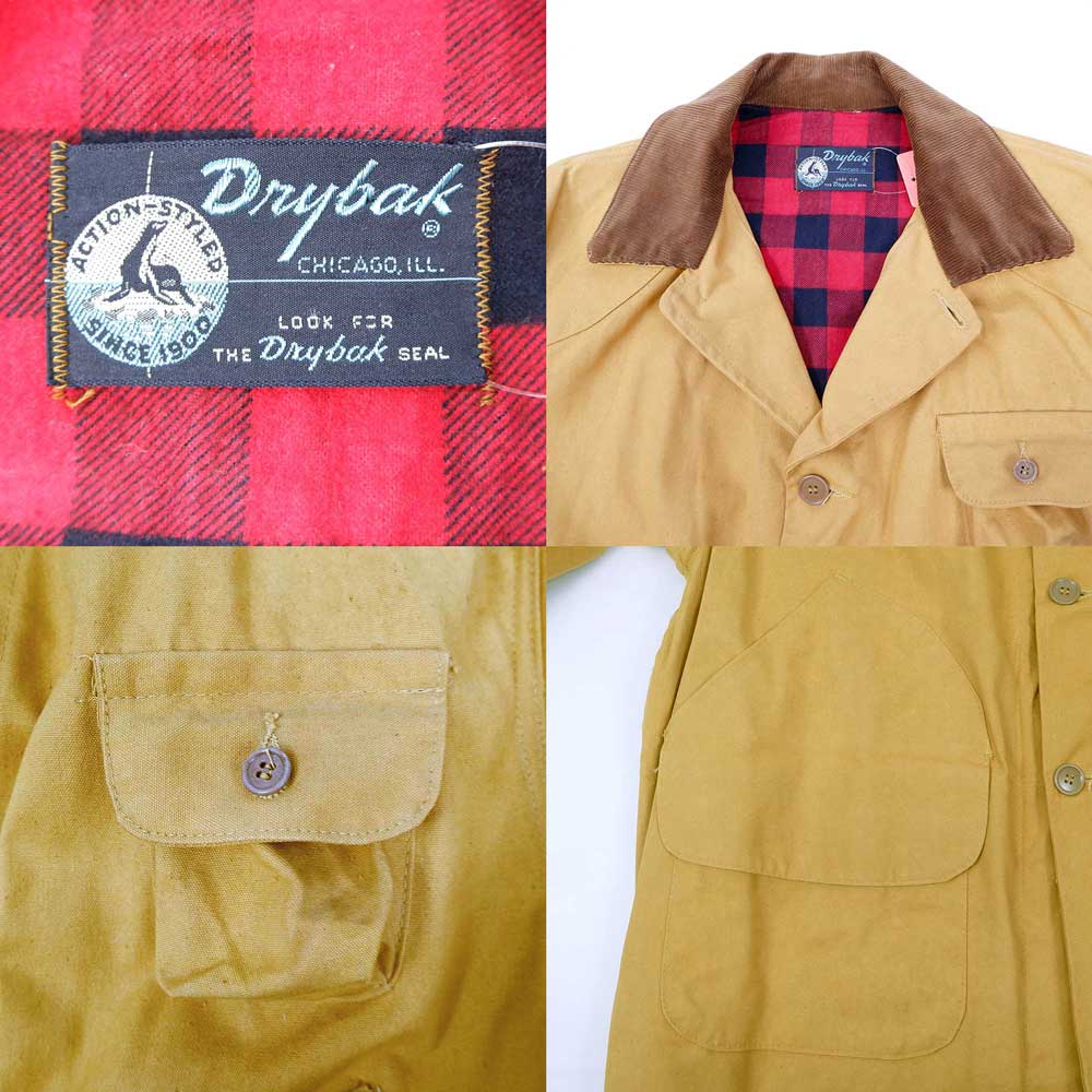 60's Drybak ハンティングジャケットmot01040204003266｜VINTAGE