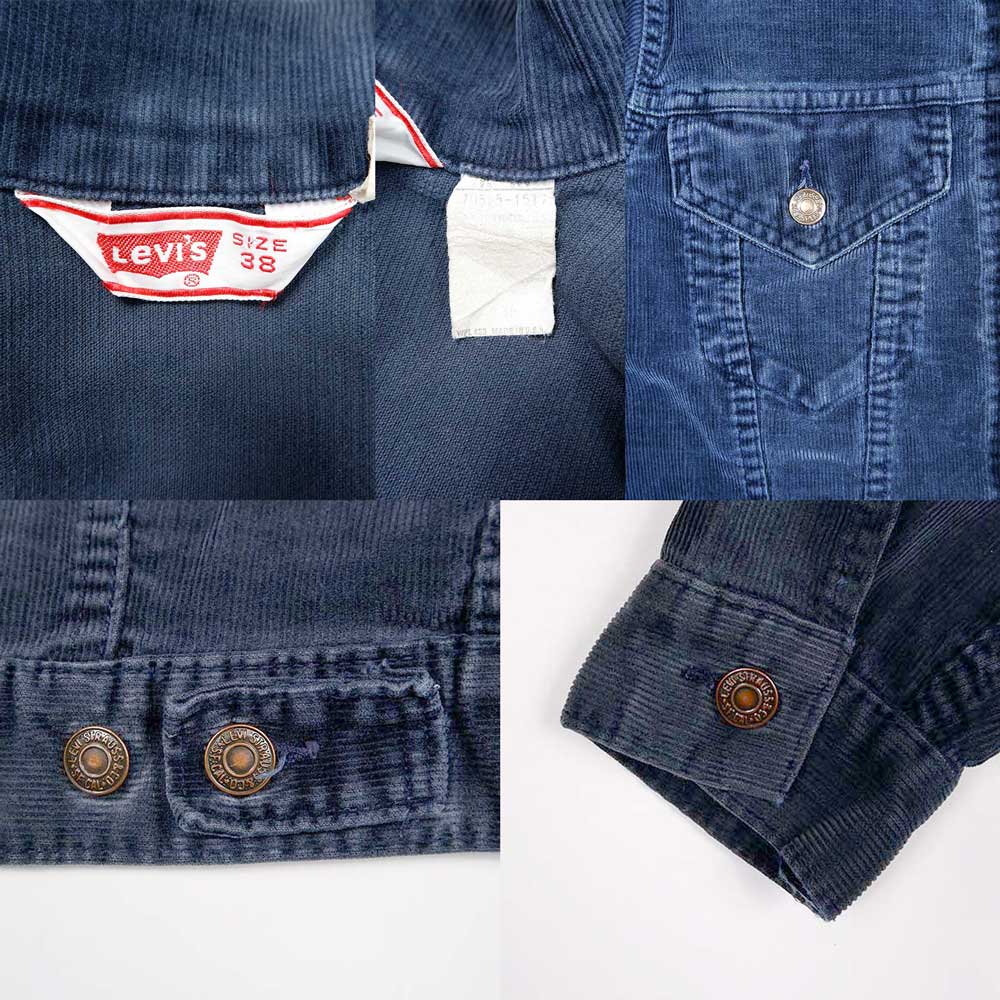 70's Levi's 70505-1517 コーデュロイジャケット 
