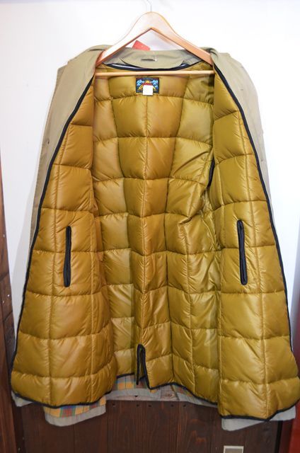 60's Eddie Bauer ダウンライナー付きステンカラーコート 