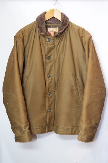 40's US.NAVY N-1 デッキジャケット - used&vintage box Hi-smile