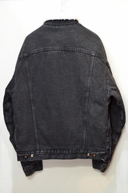 80's Levi's 70609-0270 ブラックデニムボアジャケット - used&vintage