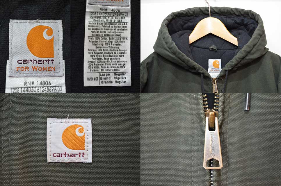 Carhartt アクティブジャケット Sサイズ オリーブ Carhartt アクティブ