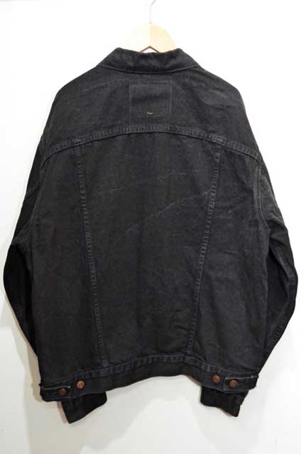 90's Levi's 70507-4159 ブラックデニムジャケット “MADE IN USA