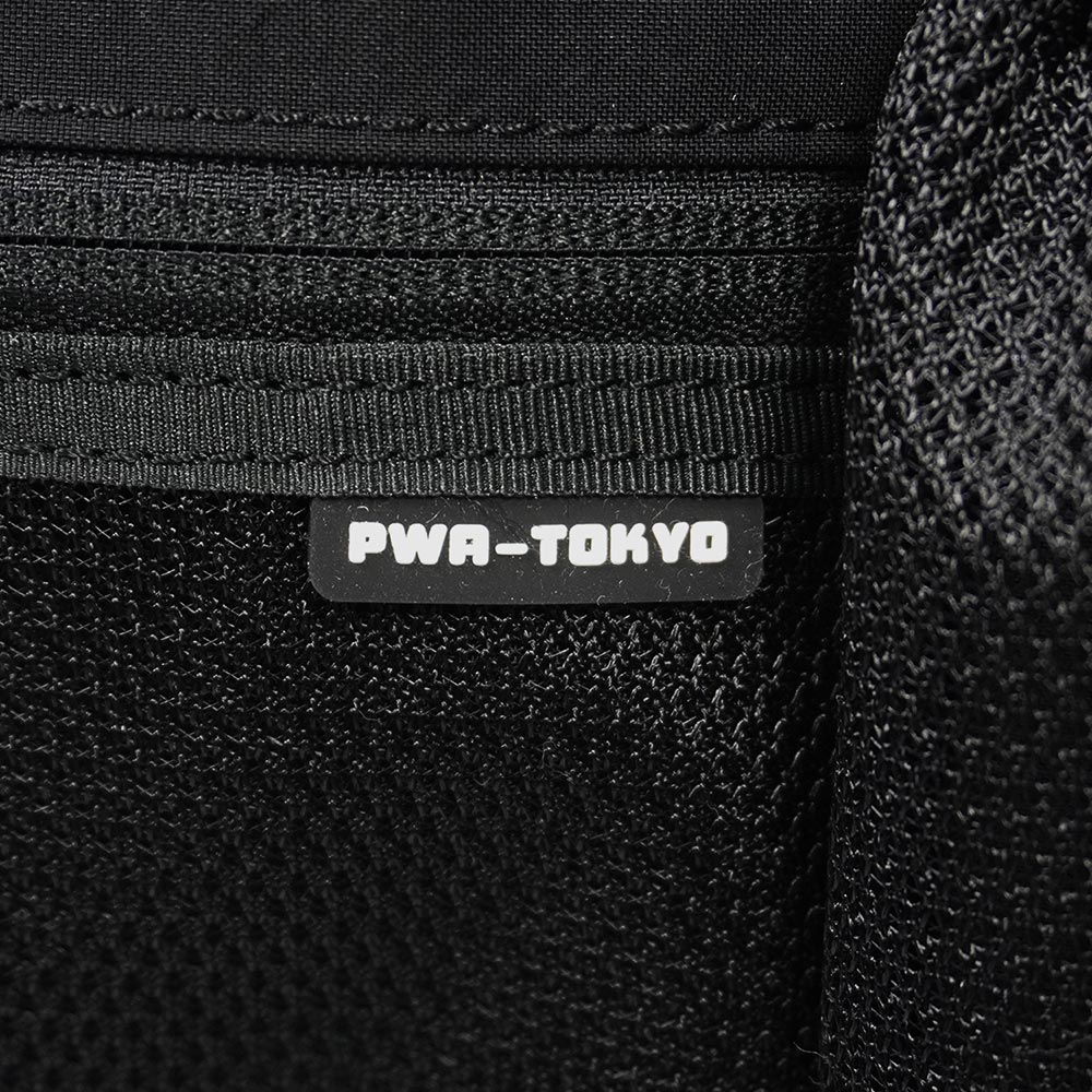 PWA TRAVEL 2WAY TOTE / BLACK - used&vintage box Hi-smile