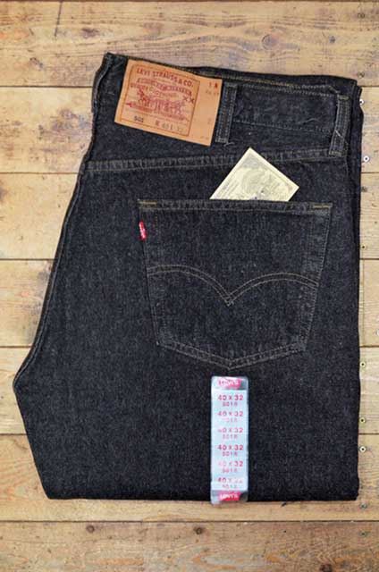 90's Levi's 501 ブラックデニムパンツ “MADE IN USA / DEADSTOCK