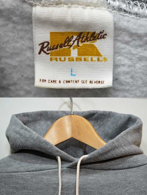 70's RUSSELL スウェットパーカー “金タグ” - used&vintage box Hi-smile