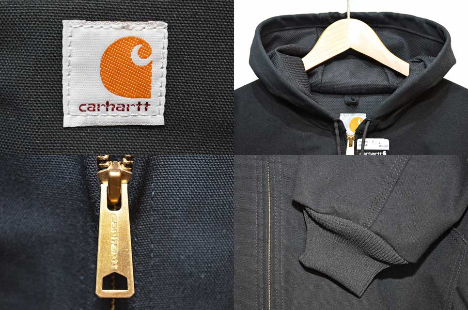 日本未発売 Carhartt アクティブジャケット “MADE IN USA / BLACK