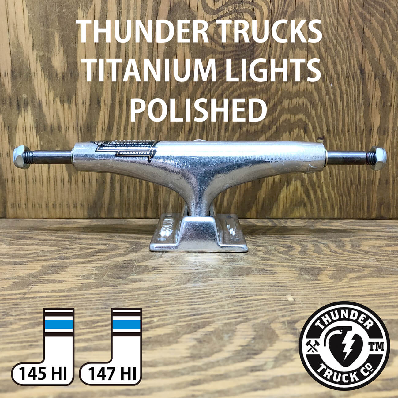 THUNDER TITANIUM LIGHTS POLISHED 145HI-147HI 148HI | 東京の