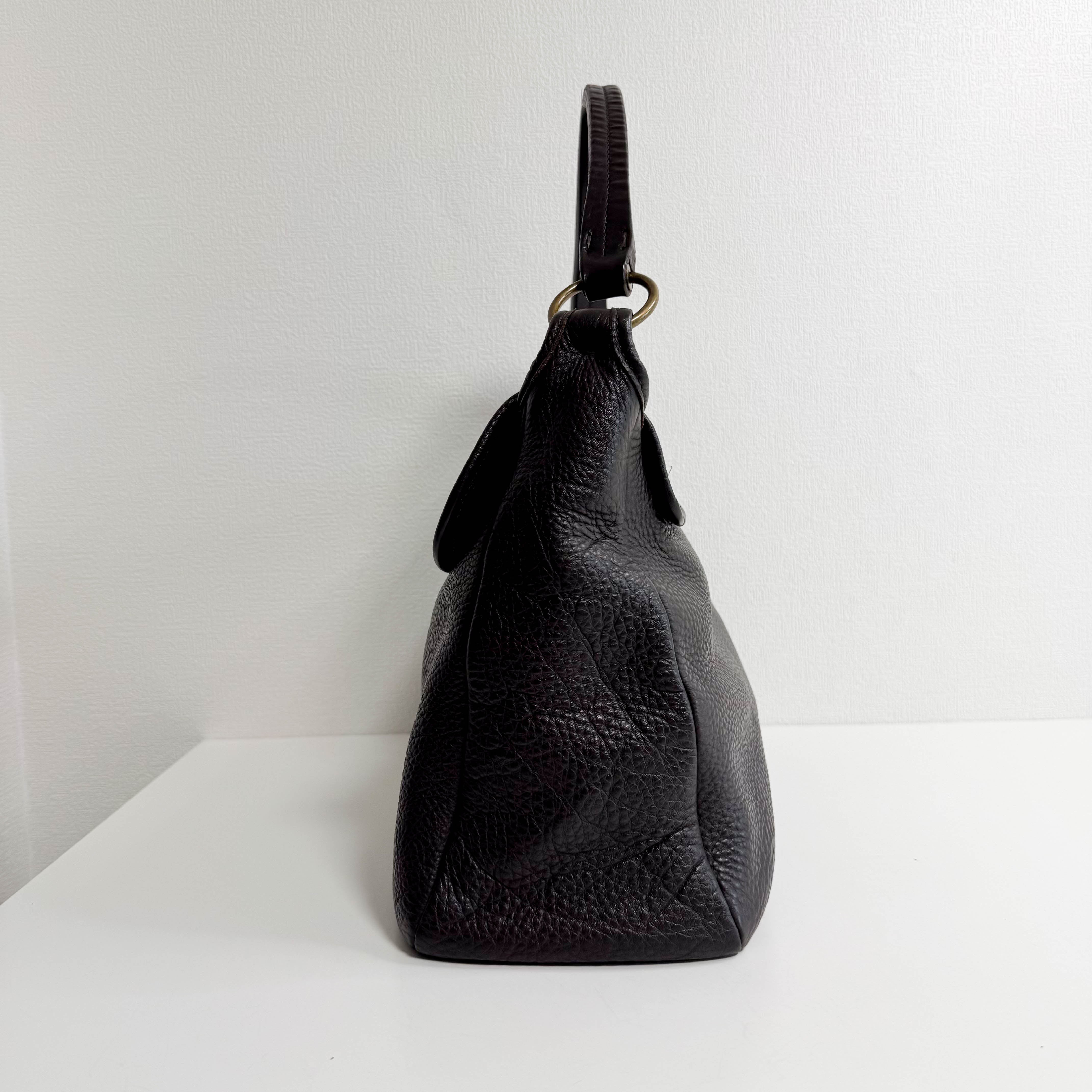 MIU MIU Archive Brown Leather Shoulder Bag – HIVE PRELOVED