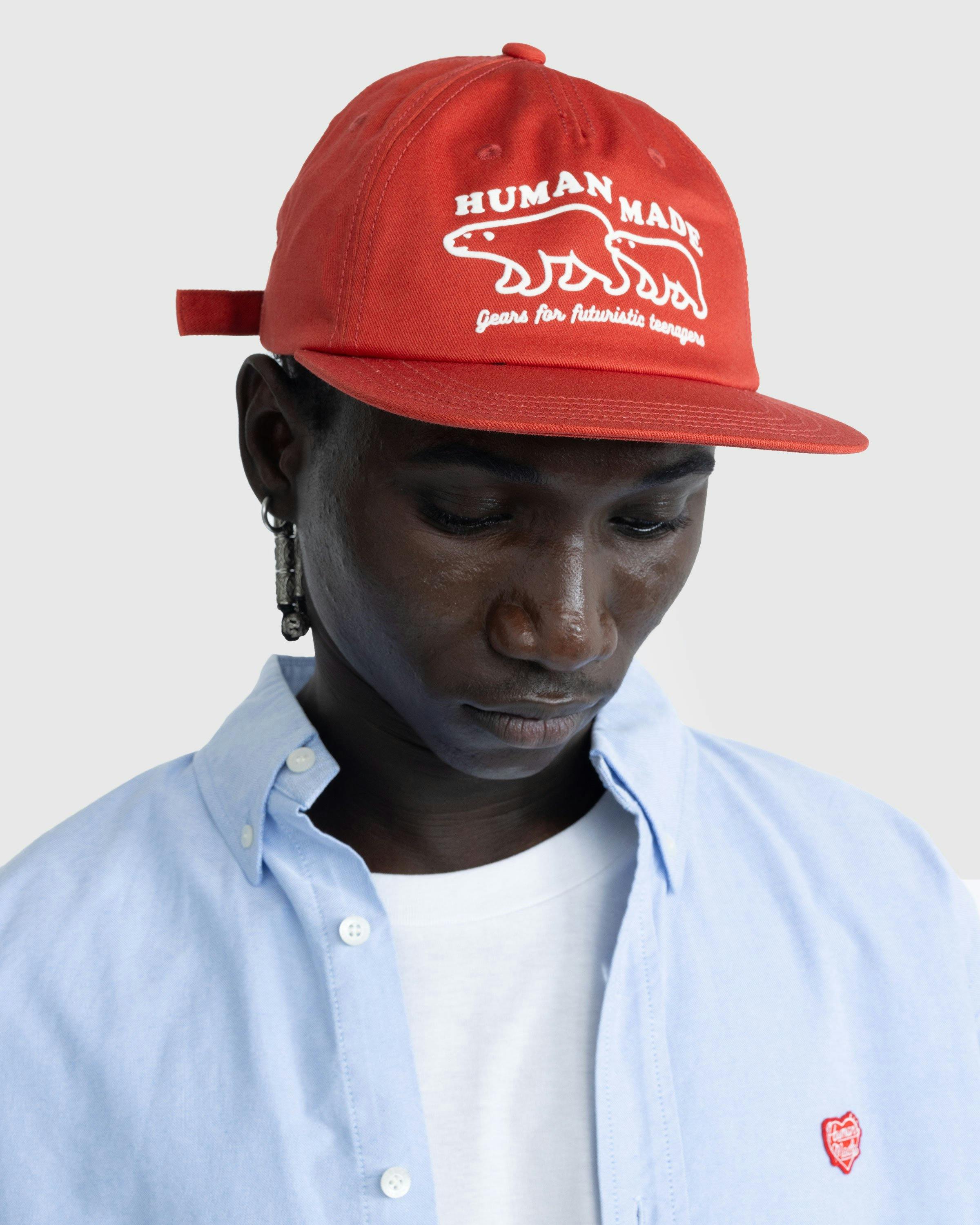 Human Made – 5 Panel Cap Red