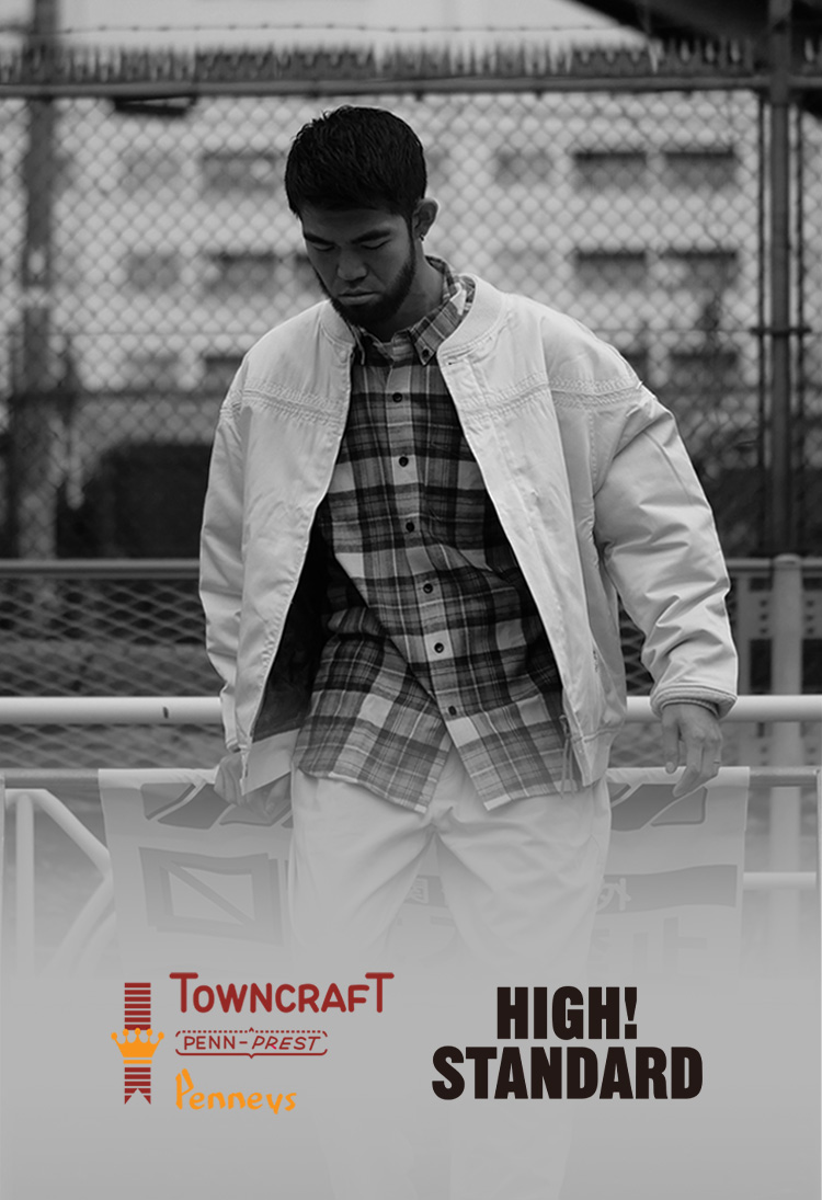 TOWNCRAFT×HSD｜DERBY JACKET｜ハリウッドランチマーケット公式通販