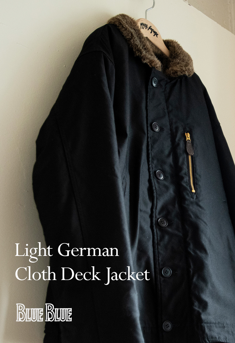 ライトジャーマンクロスデッキジャケット | BLUE BLUE | ハリウッド