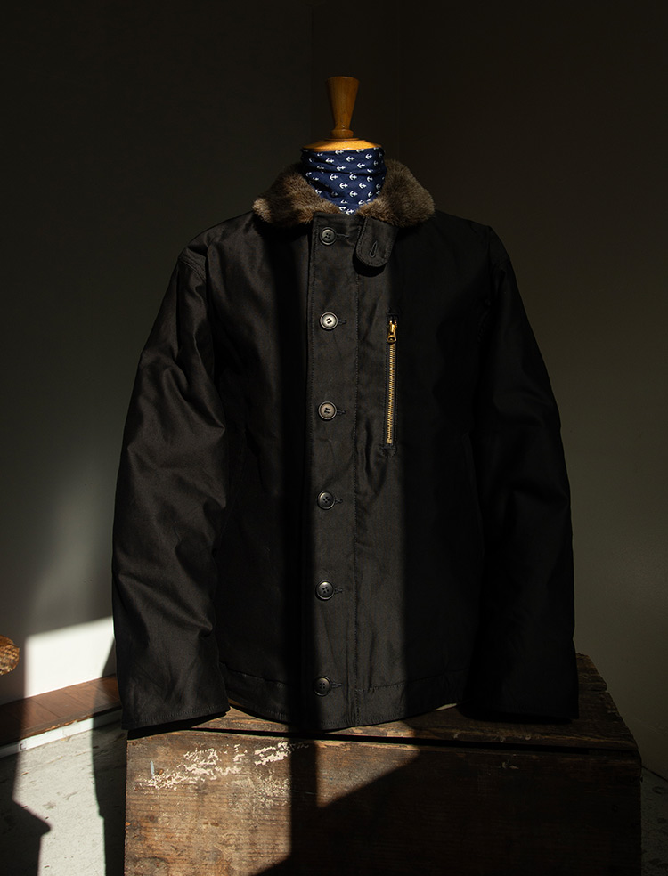 ライトジャーマンクロス デッキジャケット｜BLUE BLUE｜ハリウッド