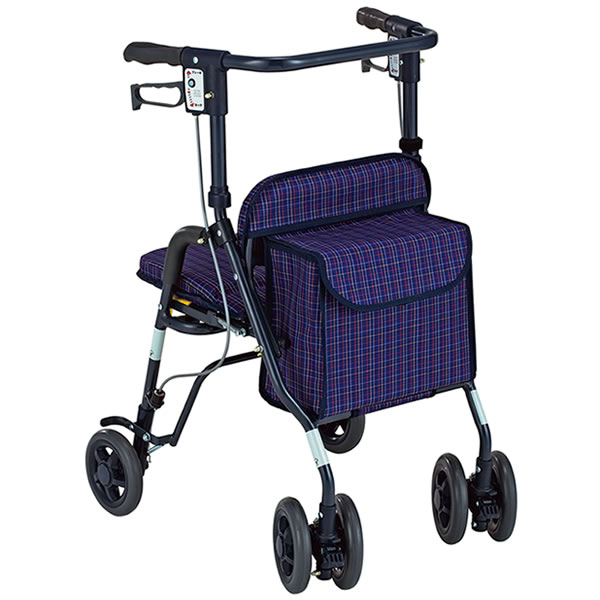 島製作所】四輪歩行器 シンフォニーSP | 手押し車 通販の【シルバー