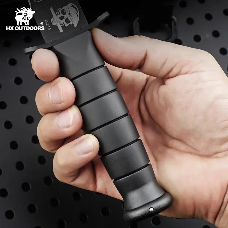 DELTA 440 Fixed Blade | Rubber EDC Camping Knife – HX OUTDOORS