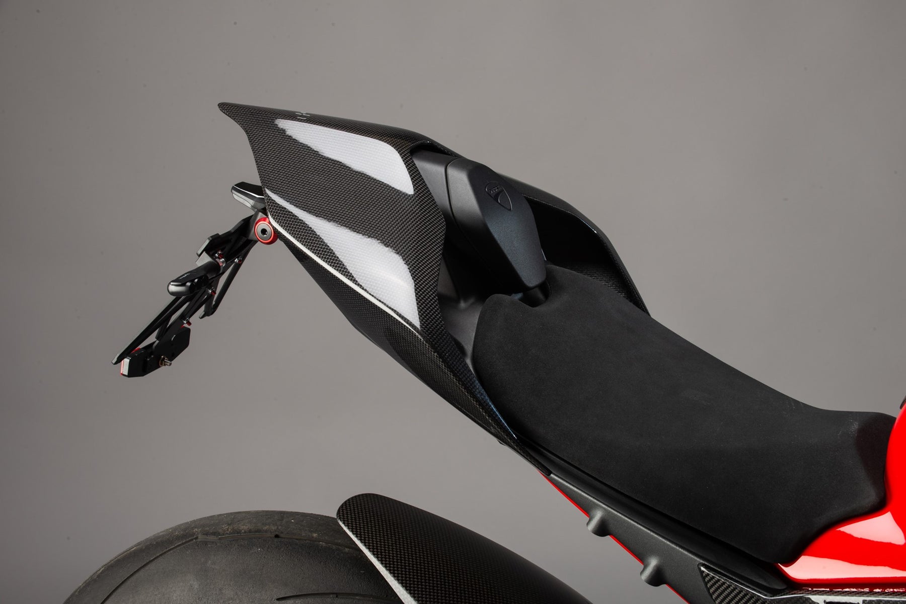 LighTech - ドライカーボン テールカウル (艶あり) PANIGALE V4 / S