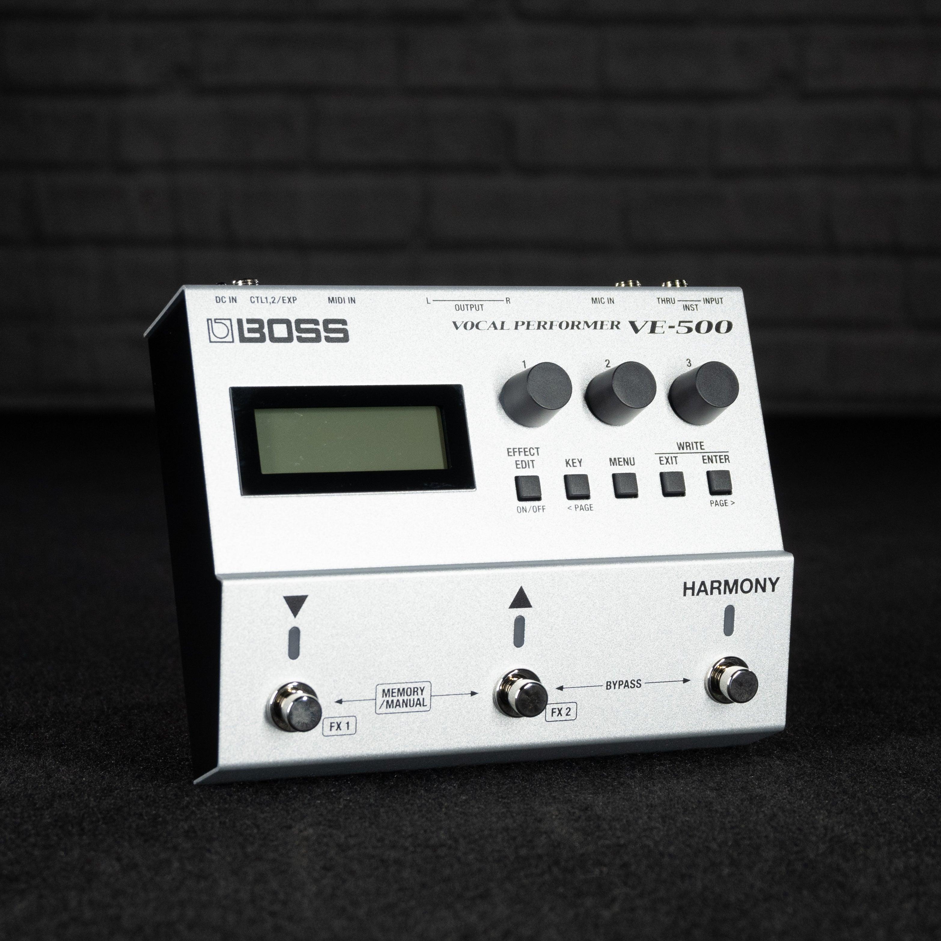 Boss VE-500 Vocal Performer Pedal