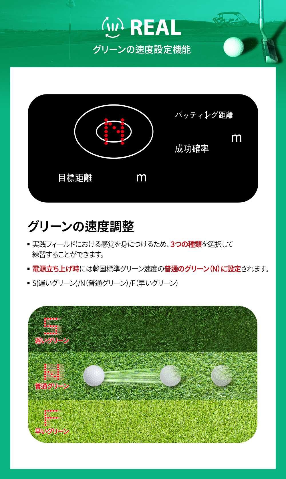 プロダクト – InBirdie スマートパッティングマット