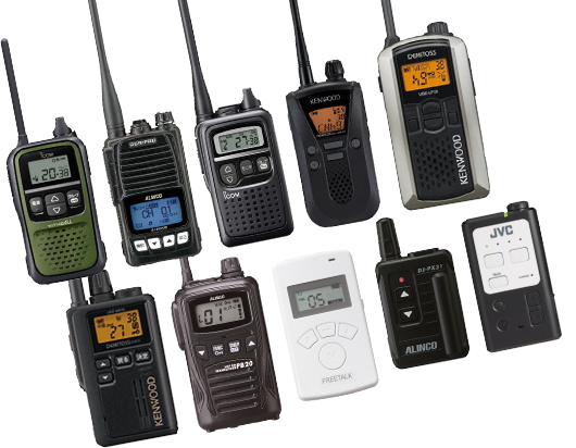 美品・2台セット】アイコムDPR6 デジタル無線機 充電器・イヤホン