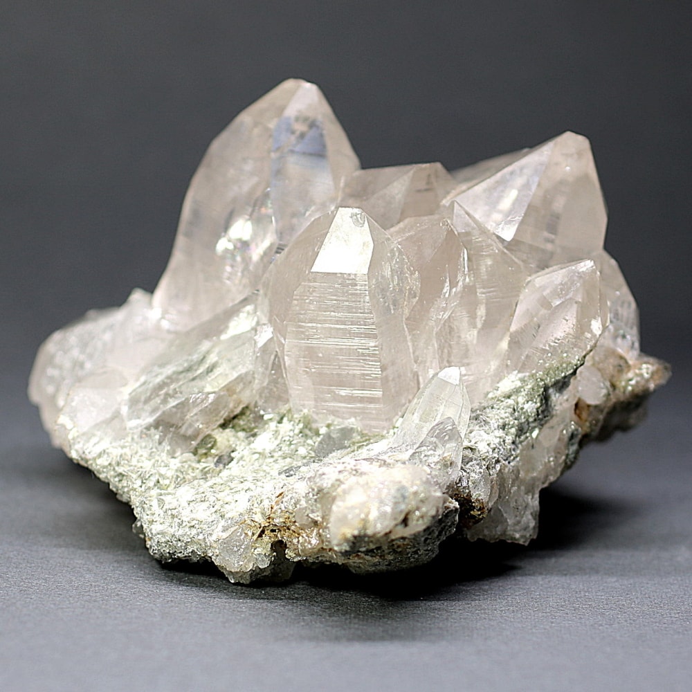 ガネッシュヒマール/リー産]ヒマラヤ水晶クラスター/原石（全長110.6mm